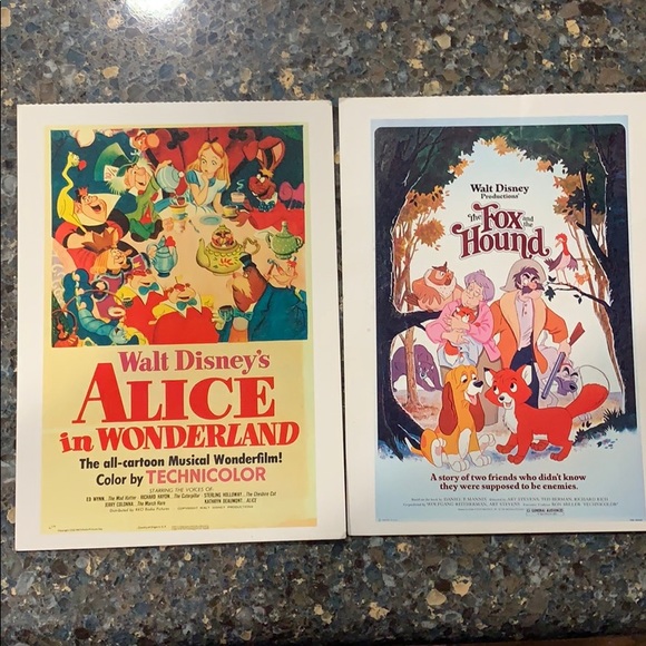 Disney Other Disney Vintage Movie Poster Postcards Poshmark
